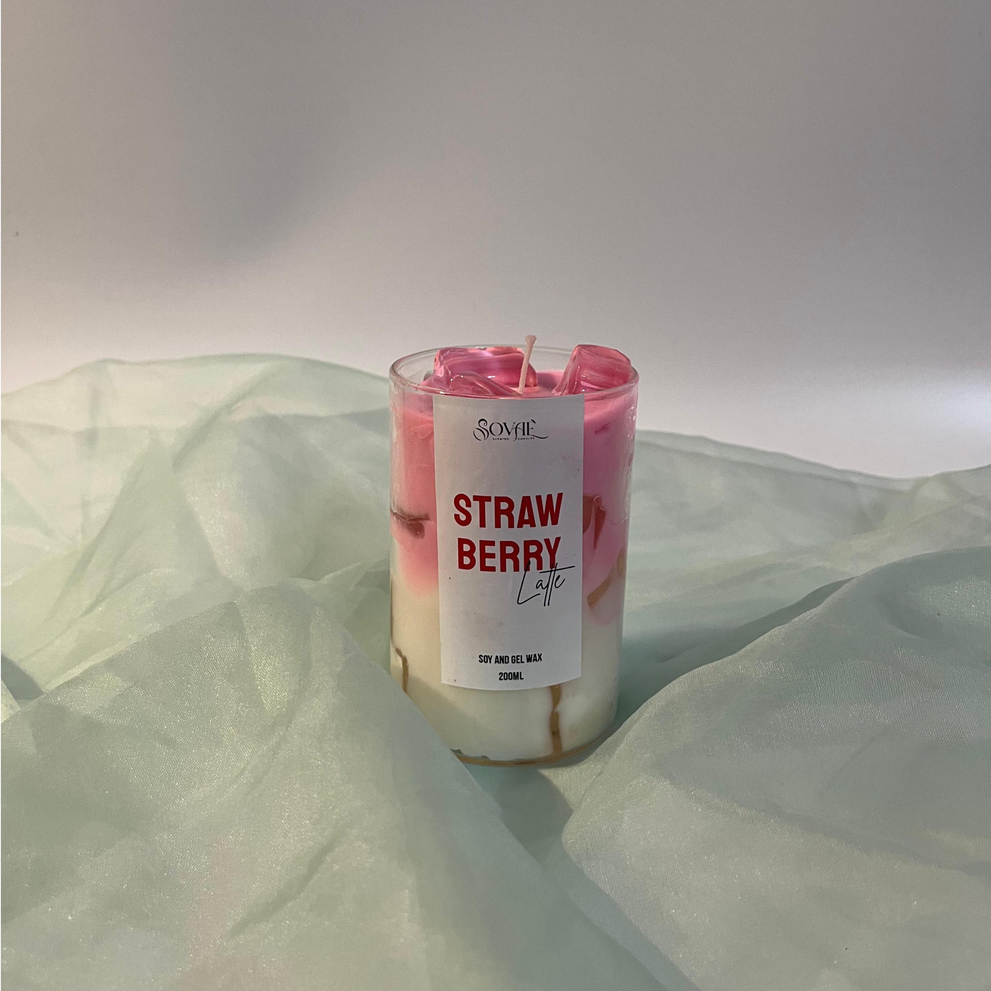 Iced Strawberry Latte