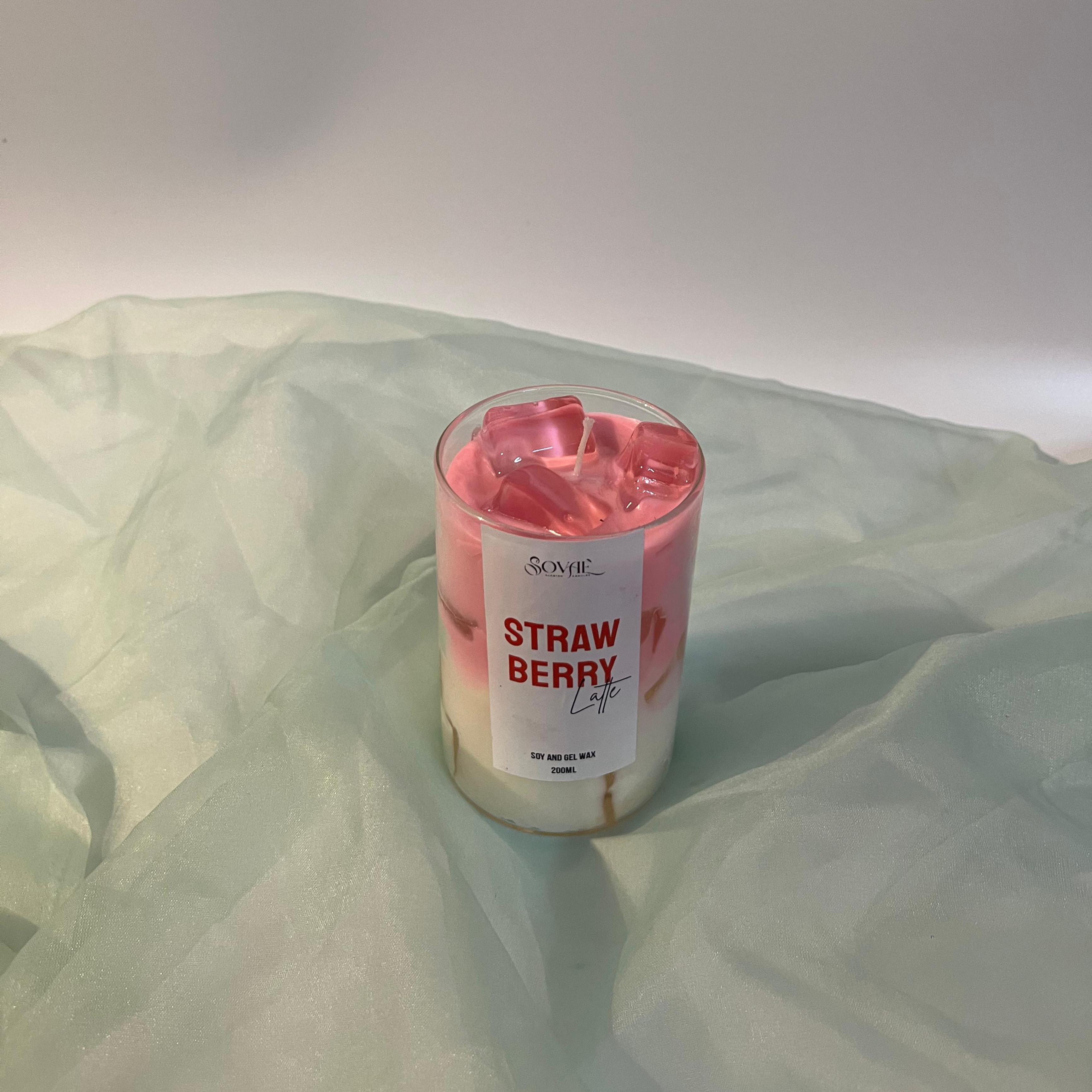 Iced Strawberry Latte