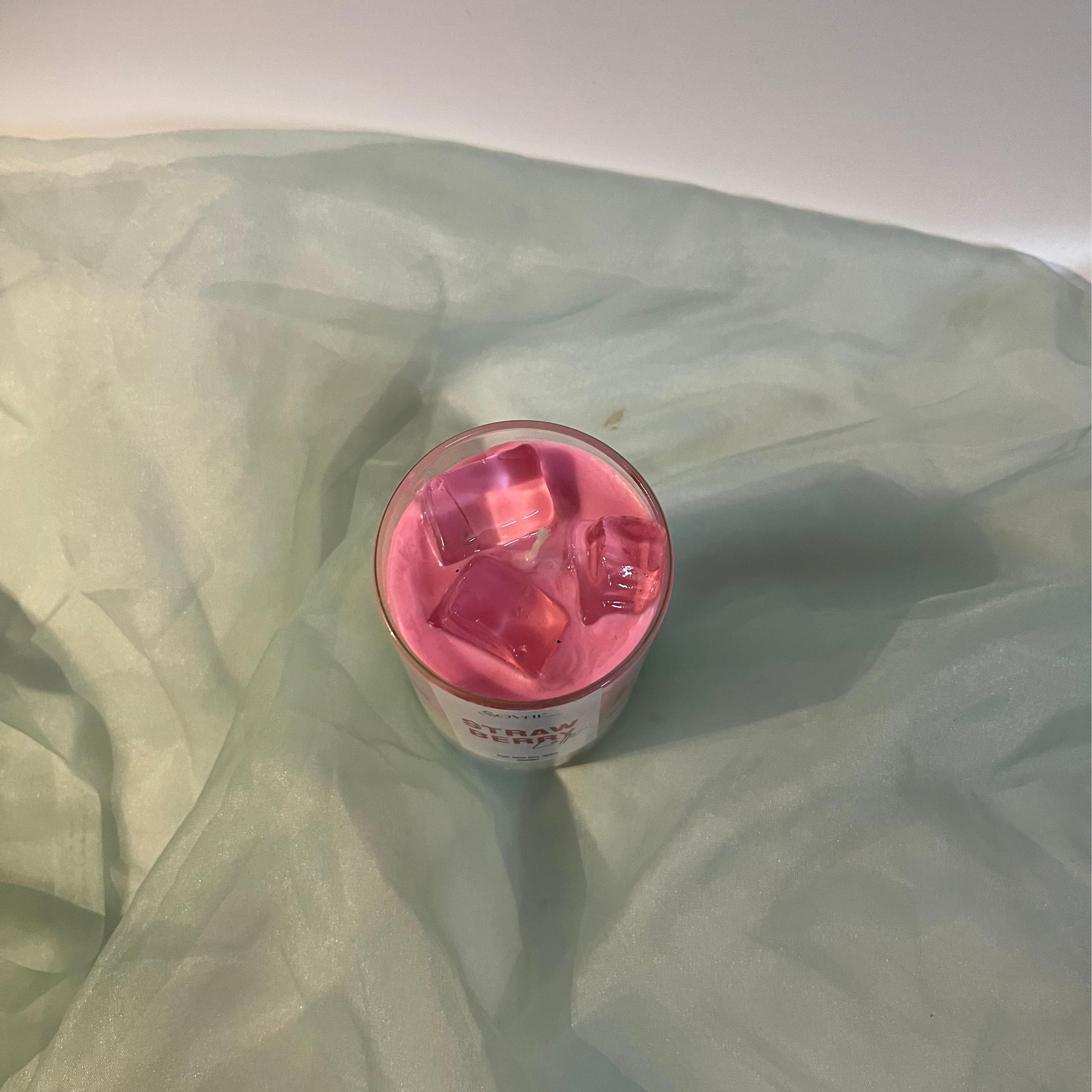 Iced Strawberry Latte